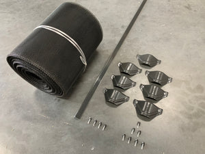 1.8mm Premium Stainless Steel Ember Guard - Corrugated Iron/Custom Orb Gutter Guard Kit ($24 per metre)